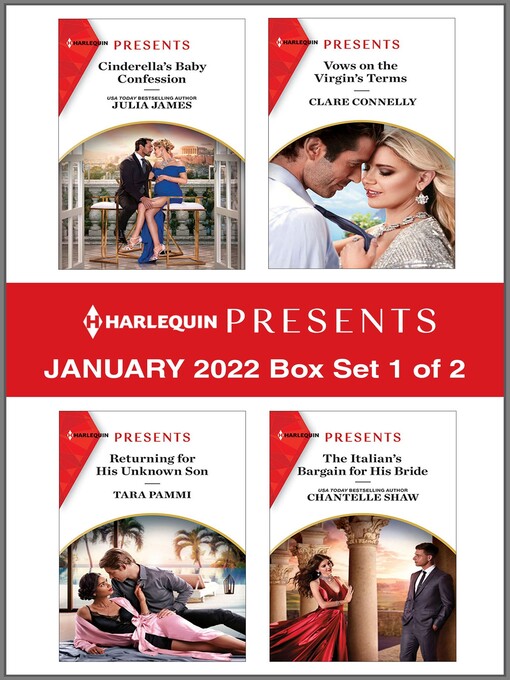 Title details for Harlequin Presents, January 2022 Box Set 1 of 2 by Julia James - Available